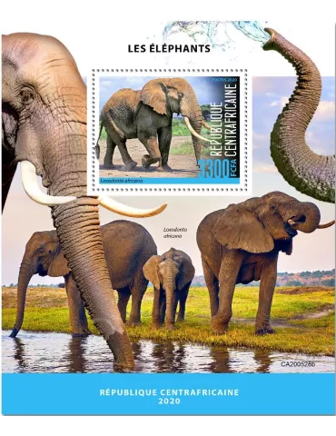 n° 1683 - Timbre CENTRAFRIQUE Blocs et feuillets