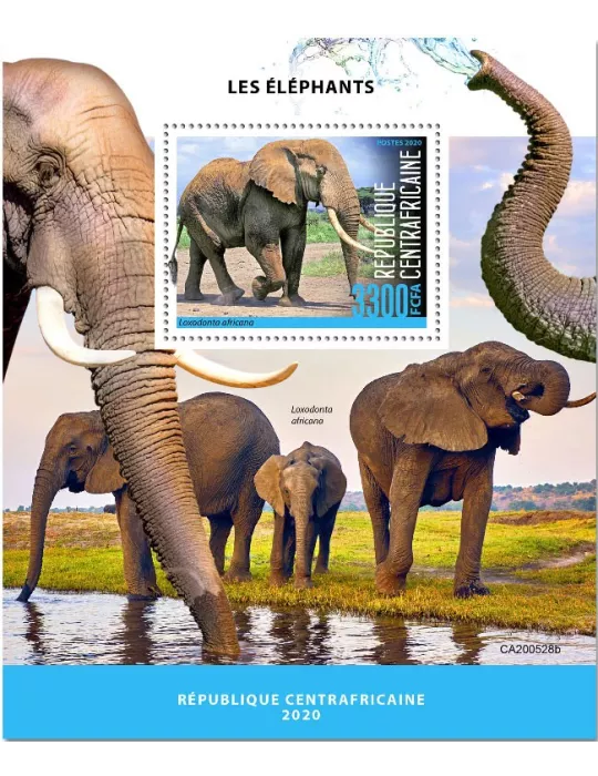 n° 1683 - Timbre CENTRAFRIQUE Blocs et feuillets
