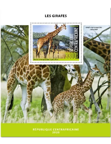 n° 1685 - Timbre CENTRAFRIQUE Blocs et feuillets
