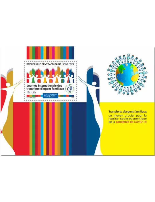 n° 1686A - Timbre CENTRAFRIQUE Blocs et feuillets