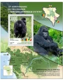 n° 1689 - Timbre CENTRAFRIQUE Blocs et feuillets