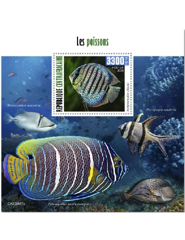 n° 1706 - Timbre CENTRAFRIQUE Blocs et feuillets