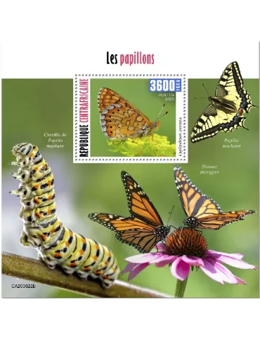 n° 1711 - Timbre CENTRAFRIQUE Blocs et feuillets