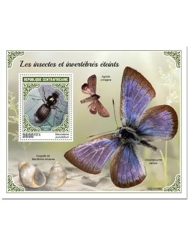 n° 1720 - Timbre CENTRAFRIQUE Blocs et feuillets