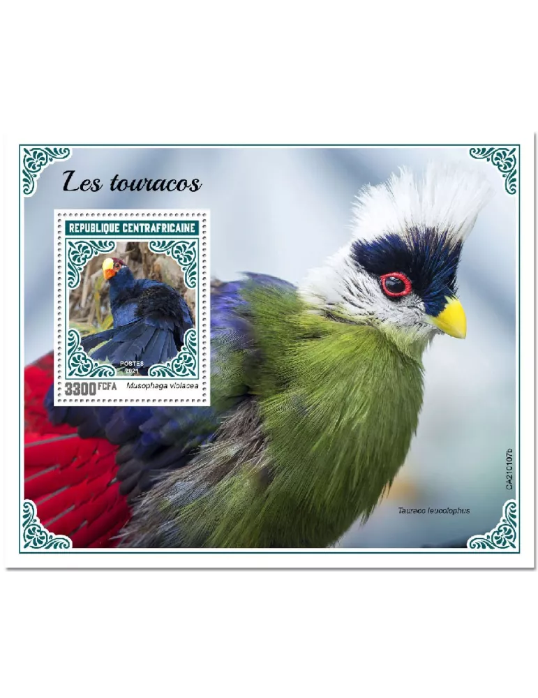 n° 1721 - Timbre CENTRAFRIQUE Blocs et feuillets