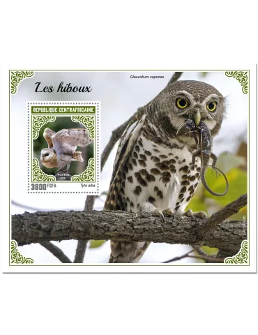 n° 1722 - Timbre CENTRAFRIQUE Blocs et feuillets