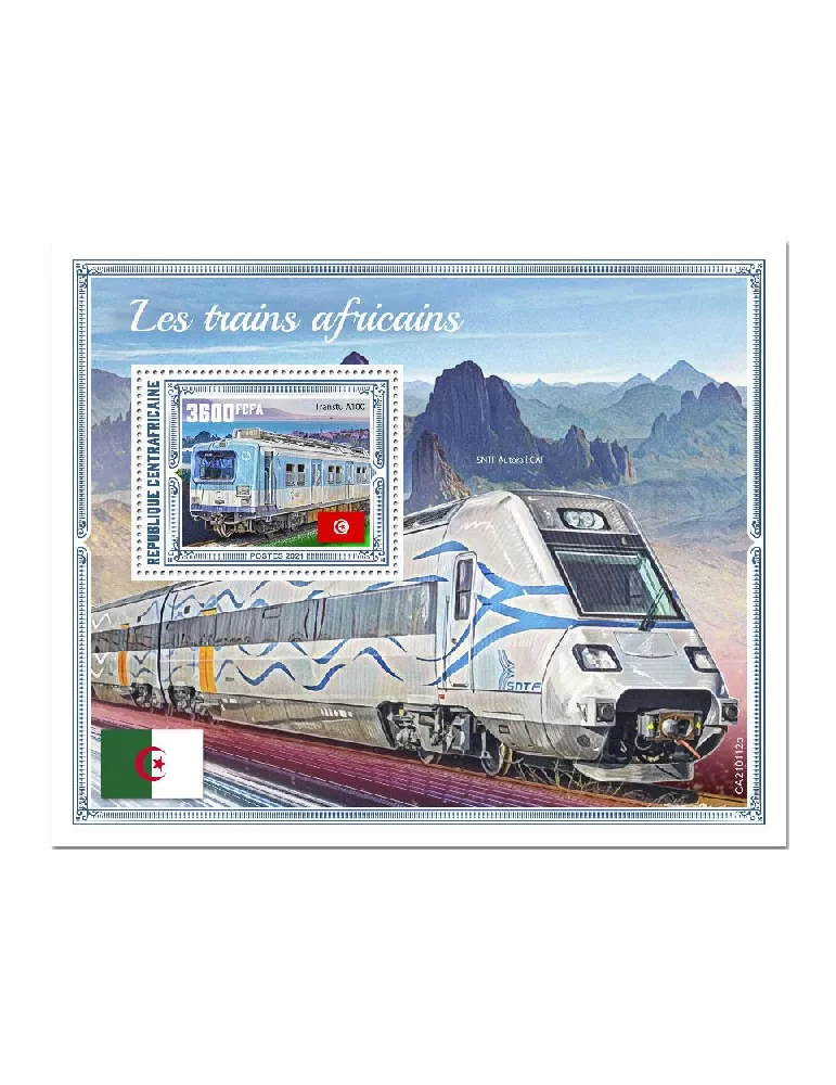 n° 1726 - Timbre CENTRAFRIQUE Blocs et feuillets