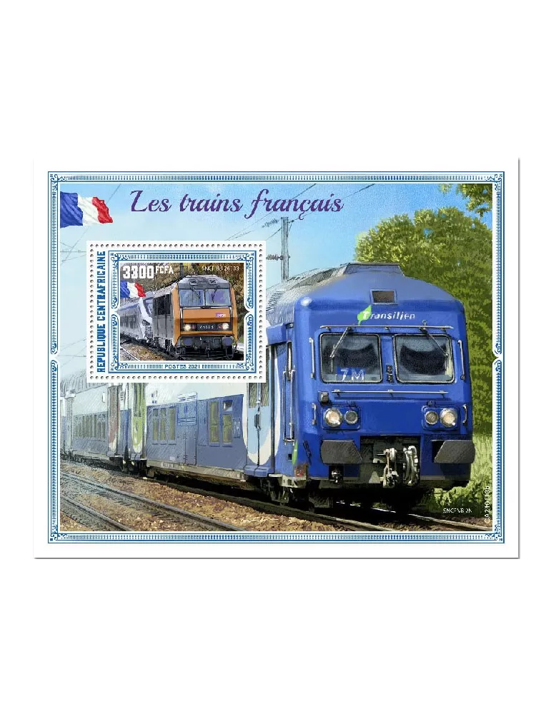 n° 1727 - Timbre CENTRAFRIQUE Blocs et feuillets