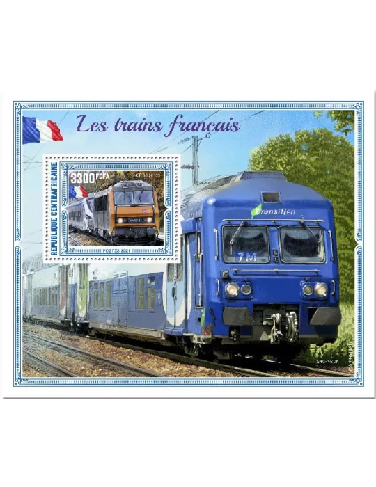 n° 1727 - Timbre CENTRAFRIQUE Blocs et feuillets