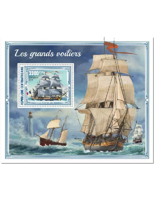 n° 1729 - Timbre CENTRAFRIQUE Blocs et feuillets