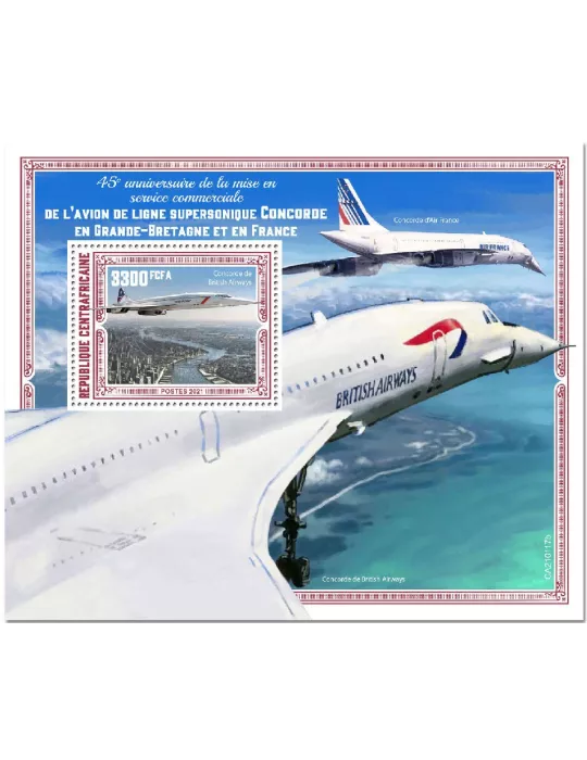 n° 1731 - Timbre CENTRAFRIQUE Blocs et feuillets