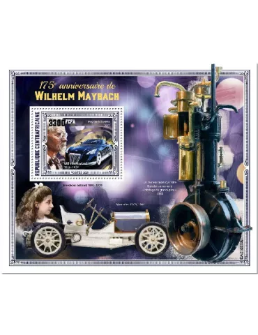 n° 1733 - Timbre CENTRAFRIQUE Blocs et feuillets