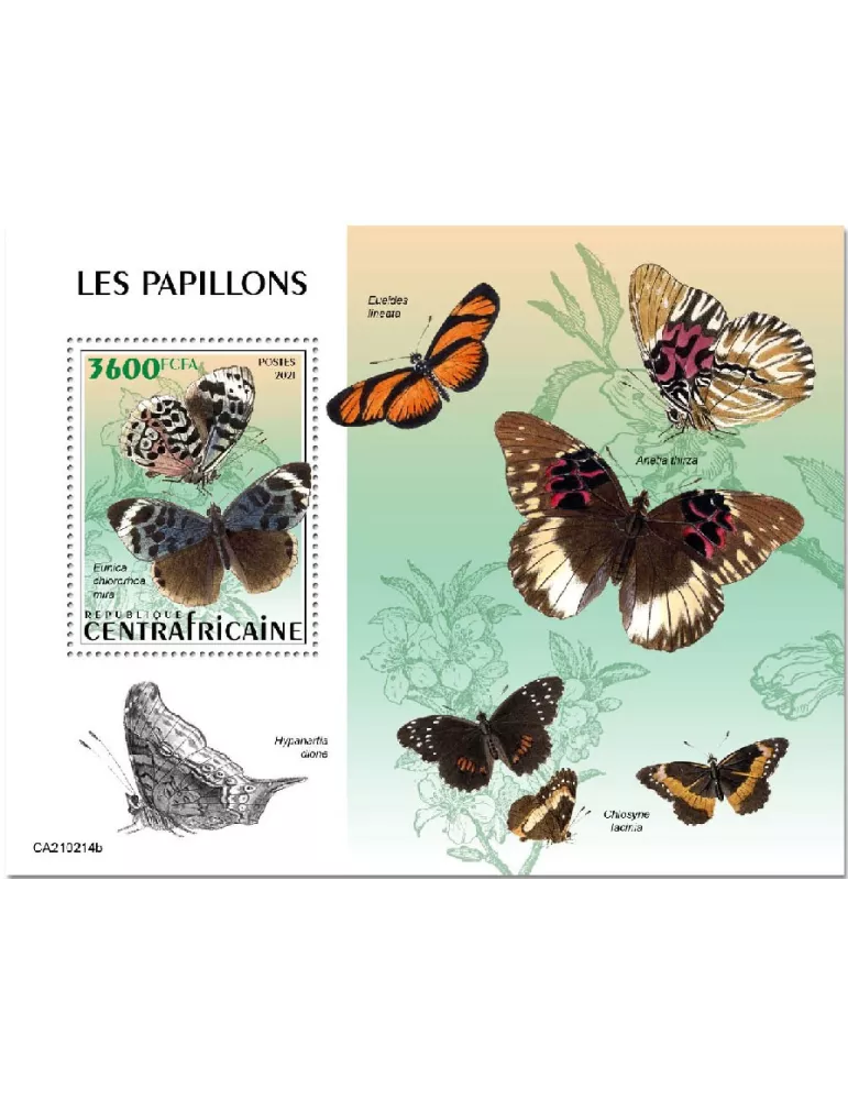 n° 1757 - Timbre CENTRAFRIQUE Blocs et feuillets