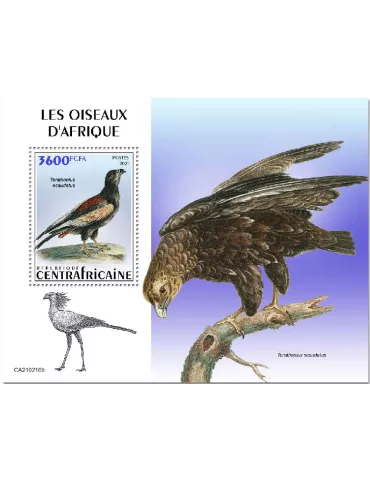 n° 1759 - Timbre CENTRAFRIQUE Blocs et feuillets