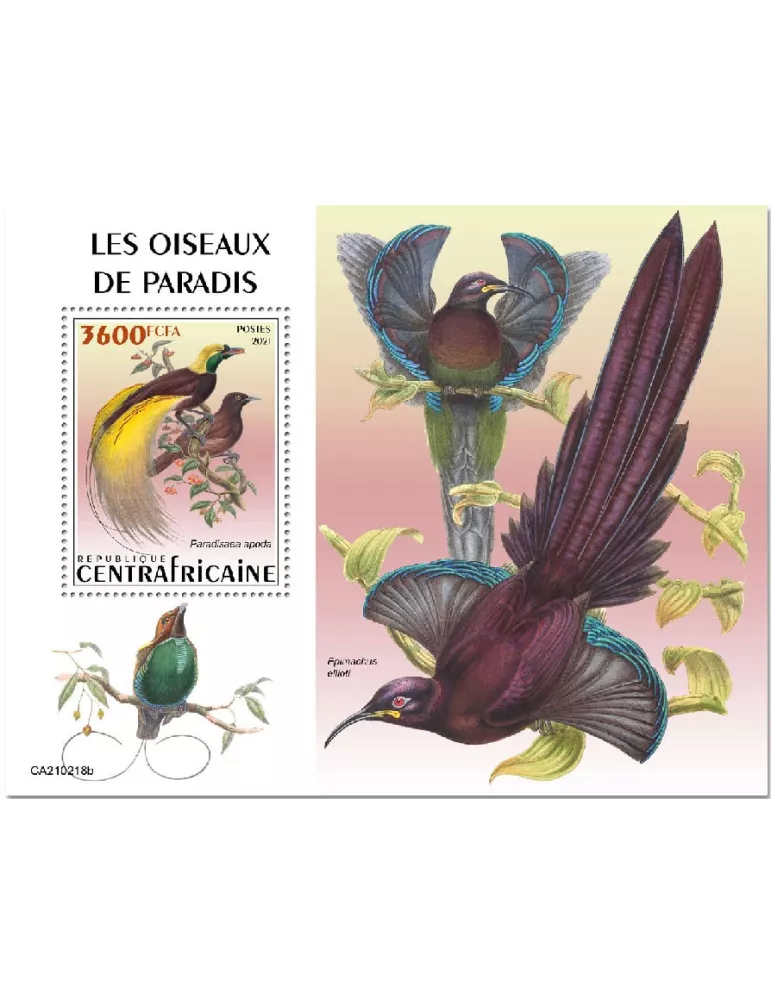 n° 1761 - Timbre CENTRAFRIQUE Blocs et feuillets