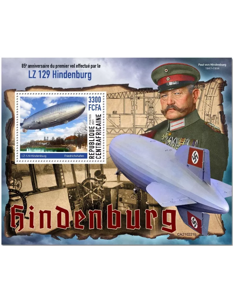 n° 1764 - Timbre CENTRAFRIQUE Blocs et feuillets