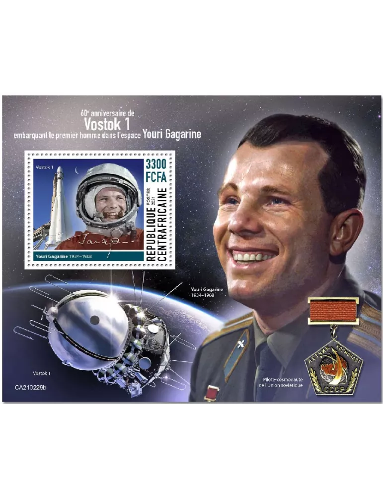 n° 1772 - Timbre CENTRAFRIQUE Blocs et feuillets