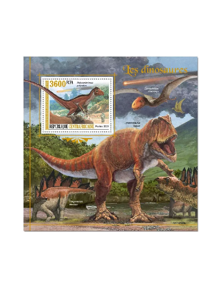 n° 1786 - Timbre CENTRAFRIQUE Blocs et feuillets