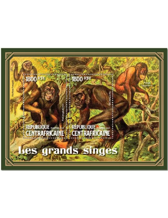 n° 1794 - Timbre CENTRAFRIQUE Blocs et feuillets