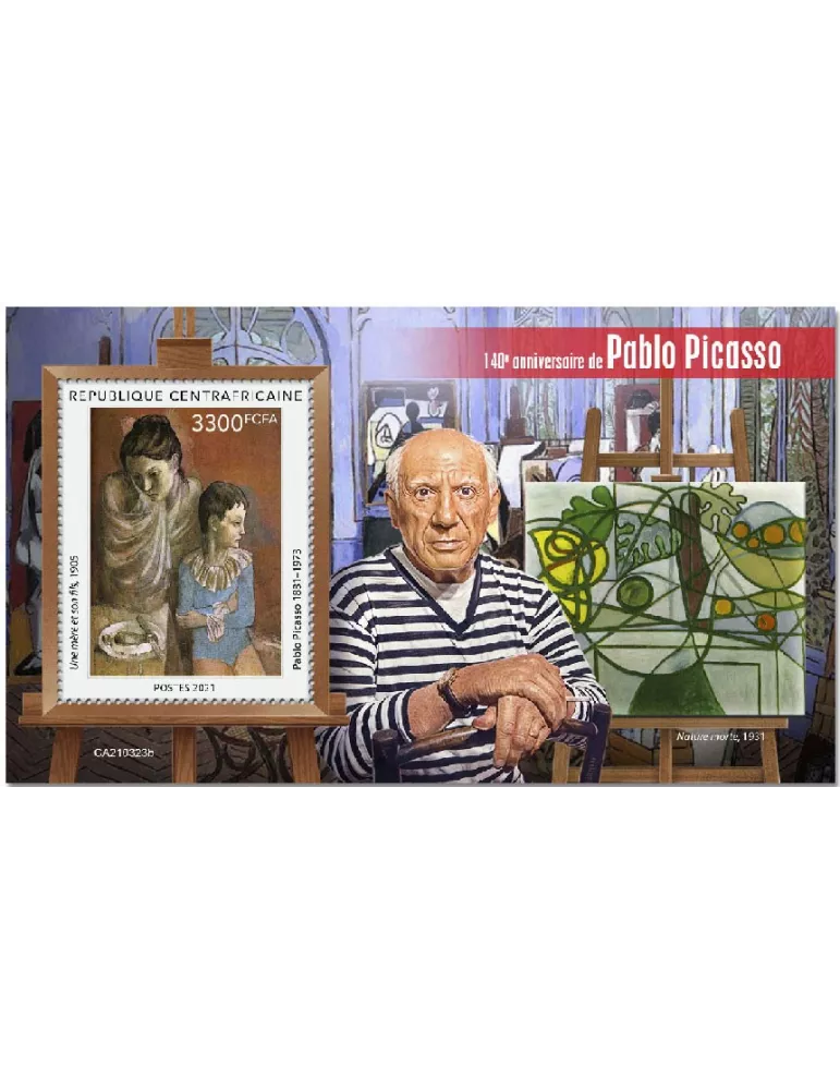 n° 1796 - Timbre CENTRAFRIQUE Blocs et feuillets