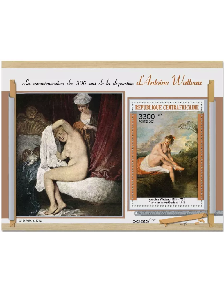 n° 1798 - Timbre CENTRAFRIQUE Blocs et feuillets