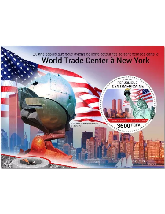 n° 1806 - Timbre CENTRAFRIQUE Blocs et feuillets