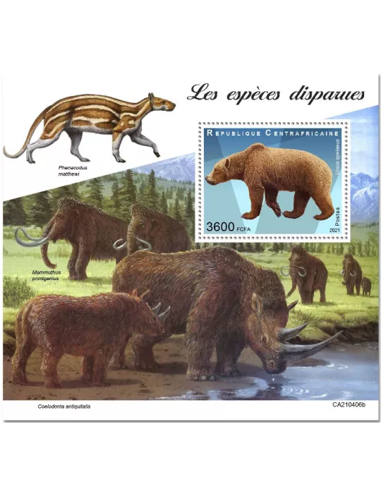 n° 1818 - Timbre CENTRAFRIQUE Blocs et feuillets