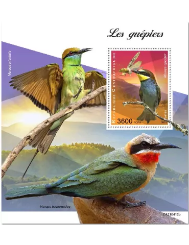 n° 1824 - Timbre CENTRAFRIQUE Blocs et feuillets