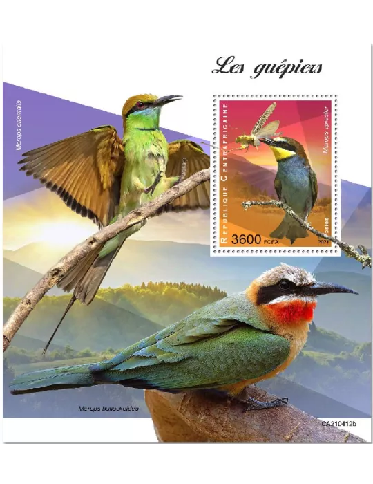 n° 1824 - Timbre CENTRAFRIQUE Blocs et feuillets