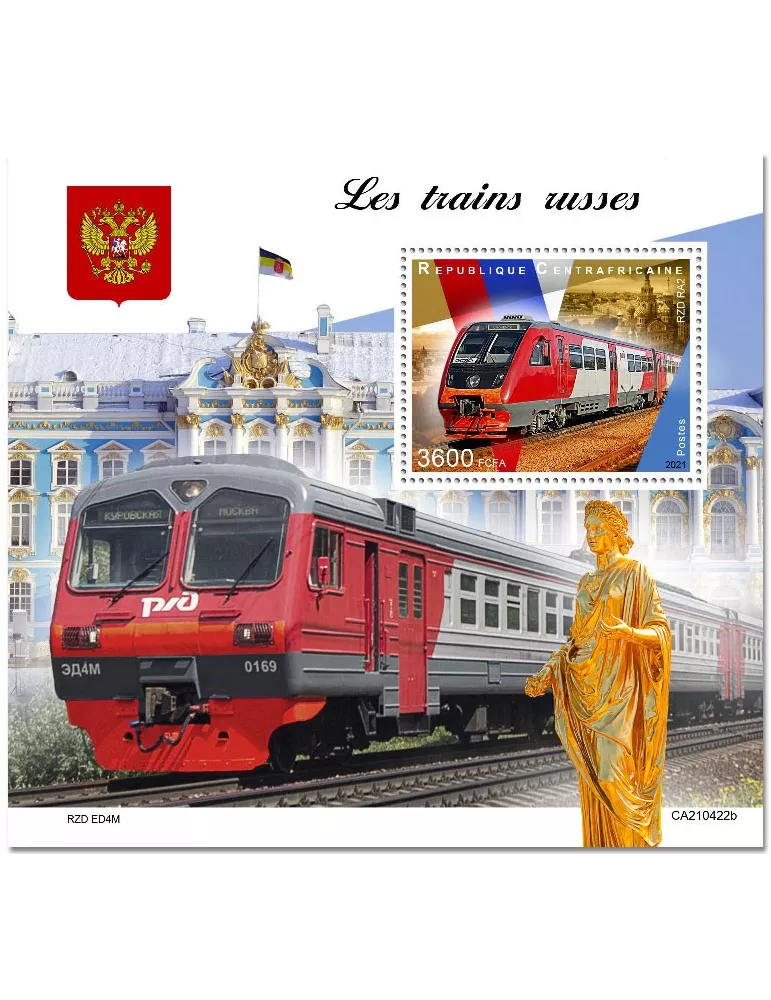 n° 1834 - Timbre CENTRAFRIQUE Blocs et feuillets