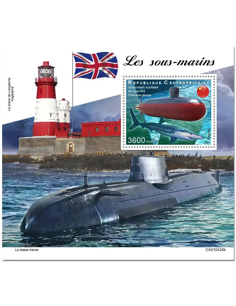 n° 1836 - Timbre CENTRAFRIQUE Blocs et feuillets