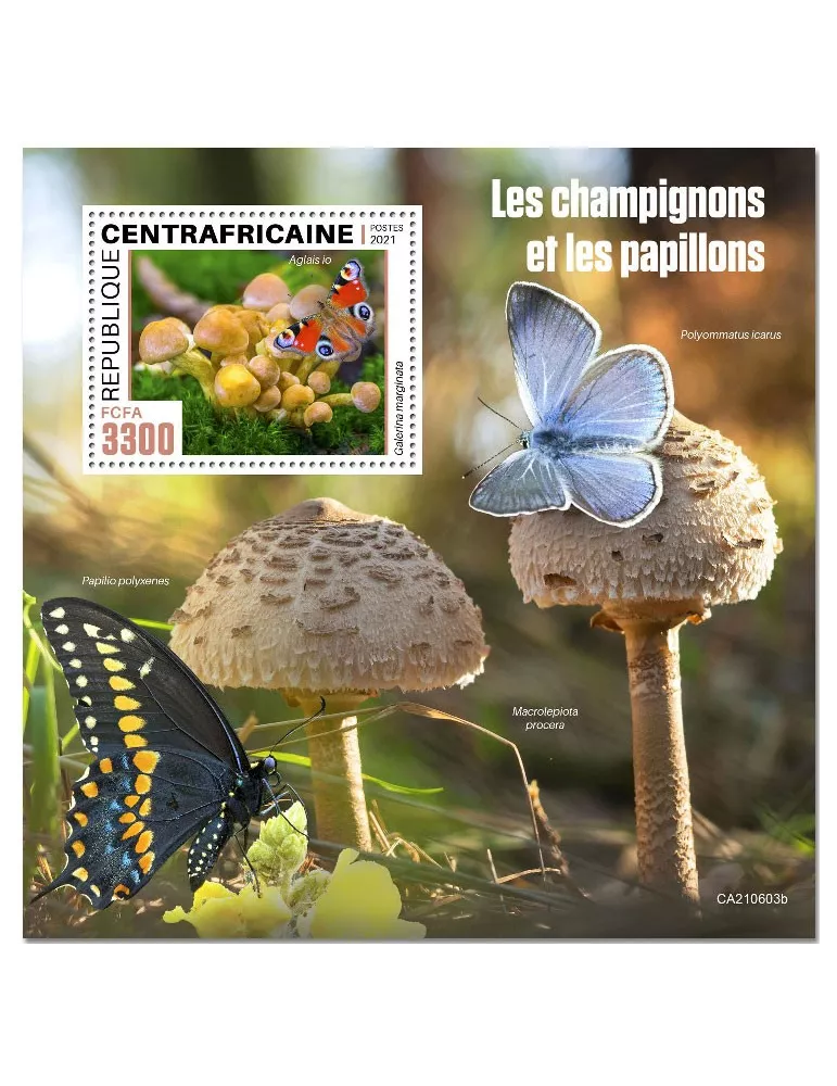 n° 1885 - Timbre CENTRAFRIQUE Blocs et feuillets