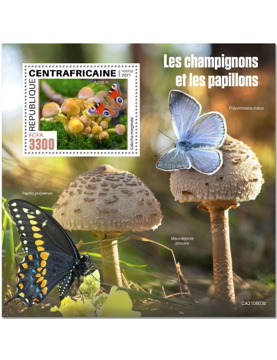 n° 1885 - Timbre CENTRAFRIQUE Blocs et feuillets