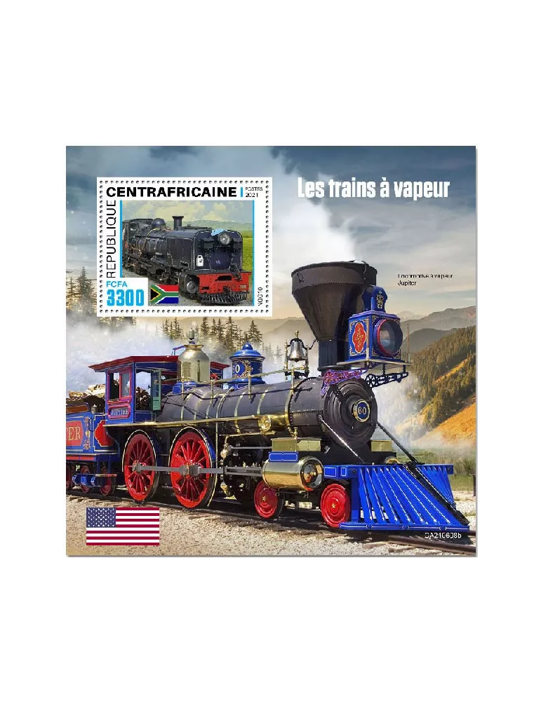 n° 1890 - Timbre CENTRAFRIQUE Blocs et feuillets