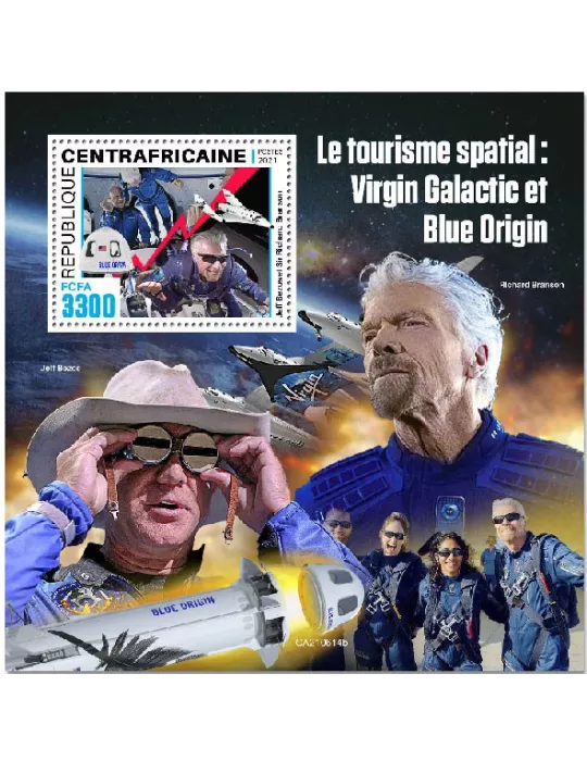 n° 1896 - Timbre CENTRAFRIQUE Blocs et feuillets