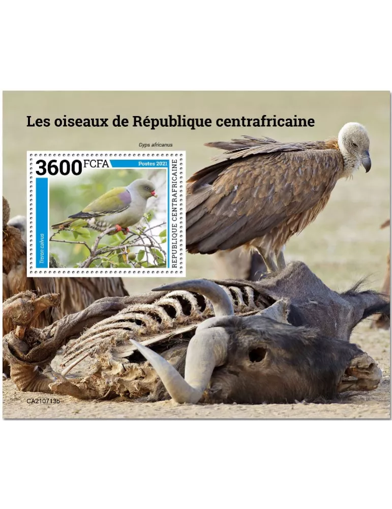 n° 1917 - Timbre CENTRAFRIQUE Blocs et feuillets