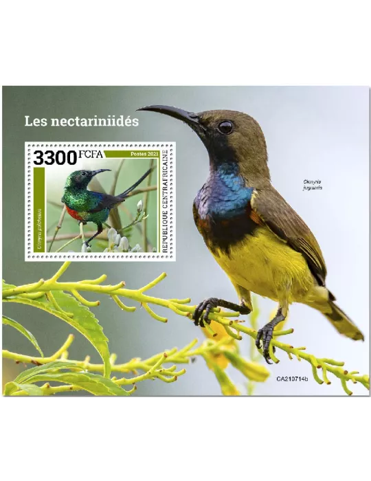 n° 1918 - Timbre CENTRAFRIQUE Blocs et feuillets