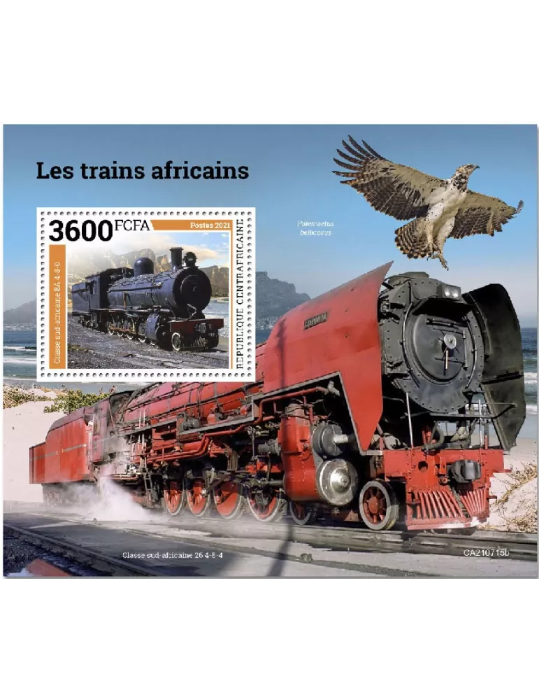 n° 1919 - Timbre CENTRAFRIQUE Blocs et feuillets