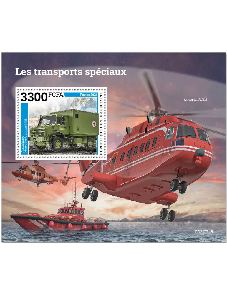 n° 1922 - Timbre CENTRAFRIQUE Blocs et feuillets