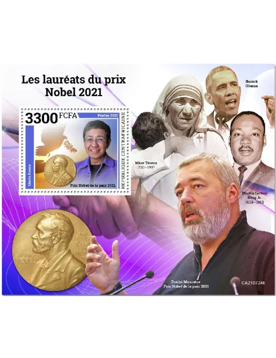 n° 1928 - Timbre CENTRAFRIQUE Blocs et feuillets