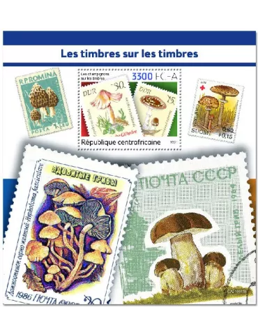 n° 1947 - Timbre CENTRAFRIQUE Blocs et feuillets