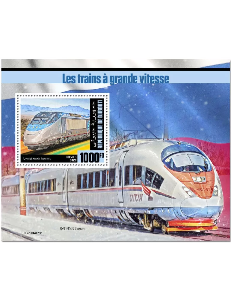 n° 619 - Timbre DJIBOUTI Blocs et feuillets