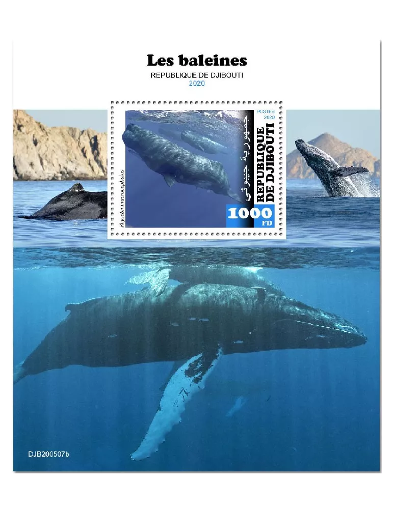 n° 639 - Timbre DJIBOUTI Blocs et feuillets