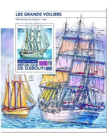 n° 643 - Timbre DJIBOUTI Blocs et feuillets