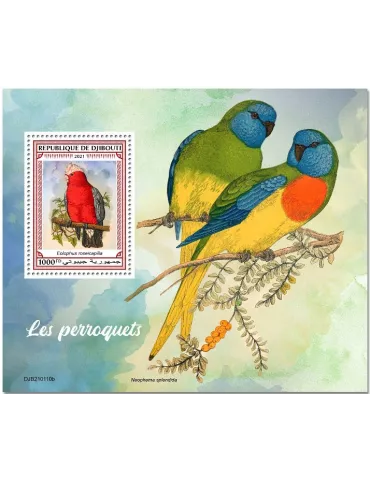 n° 659 - Timbre DJIBOUTI Blocs et feuillets