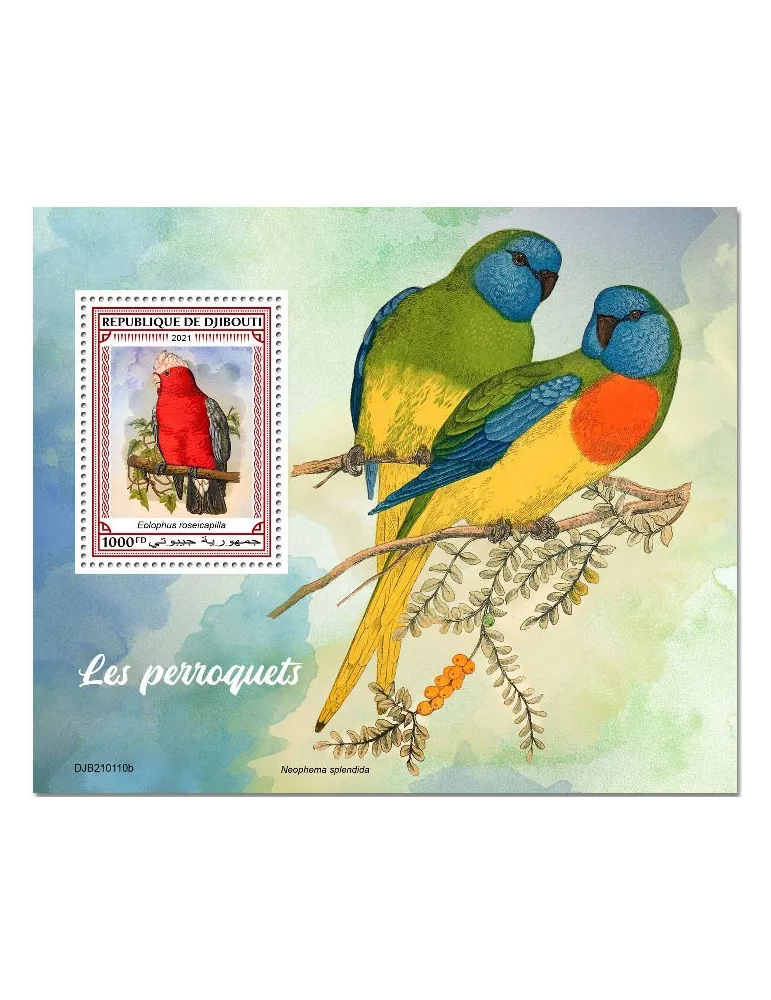 n° 659 - Timbre DJIBOUTI Blocs et feuillets