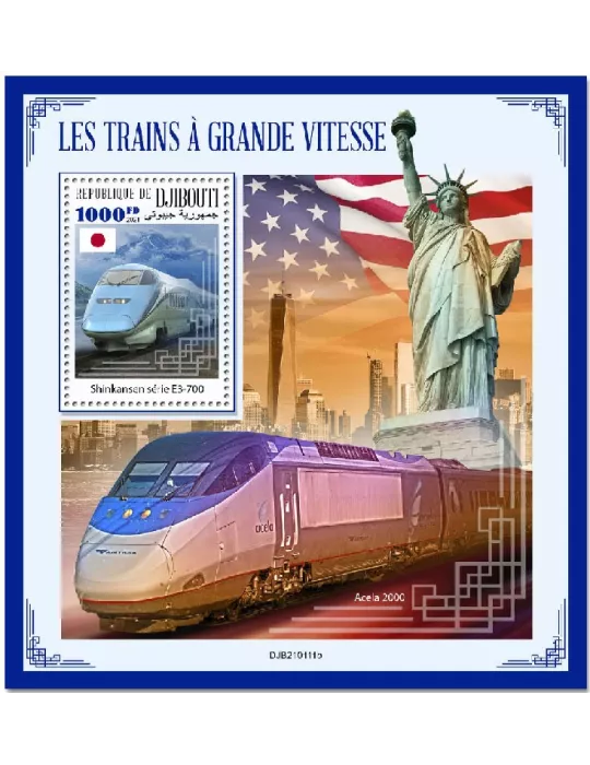 n° 660 - Timbre DJIBOUTI Blocs et feuillets