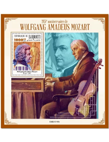 n° 664 - Timbre DJIBOUTI Blocs et feuillets