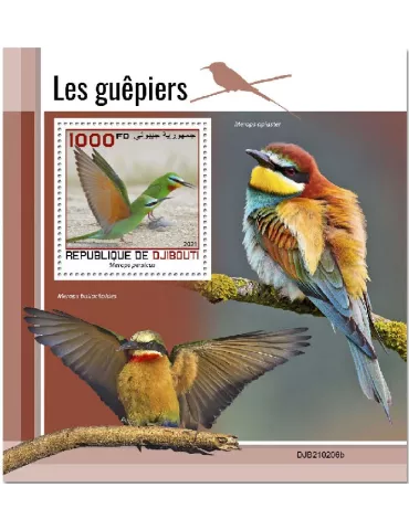 n° 676 - Timbre DJIBOUTI Blocs et feuillets