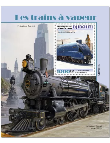 n° 681 - Timbre DJIBOUTI Blocs et feuillets